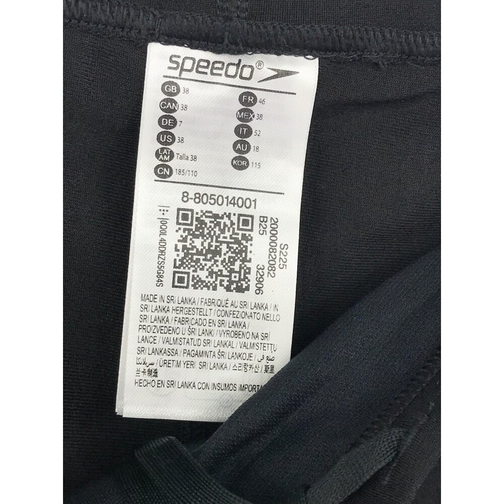 Speedo Men's Endurance+ Solid Jammer Swimwear Black 38 NEW - Picture 6 of 7